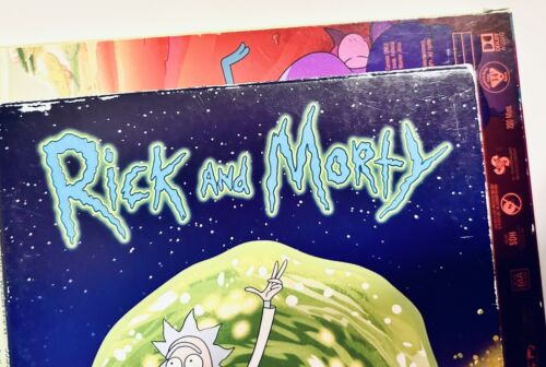 Rick & Morty: Seasons 1 2 3 4 (DVD) w/ Slipcovers 1-4 Lot Sitcom Animation*LS1