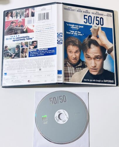 50/50 (DVD, 2011) Joseph Gordon-Levitt & Seth Rogen Comedy *PC1