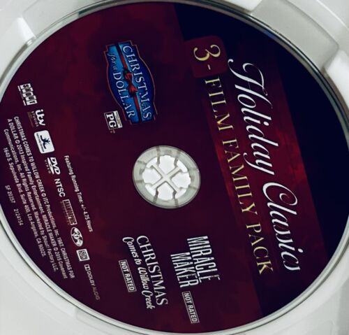 Christmas for a Dollar, Miracle Maker, Christmas Comes Willow Creek (DVD) *GR1