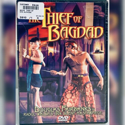 The Thief of Bagdad (DVD 2003) 1924 Silent B&W Adventure/Fantasy Alpha Video NEW