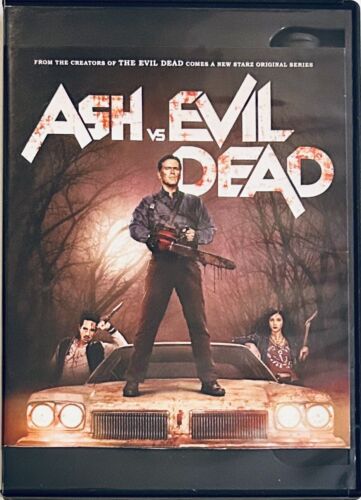 Ash vs Evil Dead (DVD) w/ Insert 2-Disc Set Season One STARZ Bruce Campbell *A11