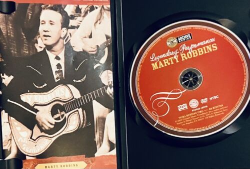 Marty Robbins: Legendary Performances (DVD 2008) w/ Insert Shout Factory *GR1