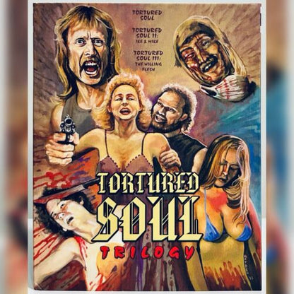 Tortured Soul Trilogy (Blu-ray) Saturn's Core, 2-Disc Set w/ Slipcover*001