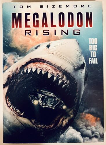 Megalodon Rising (DVD 2021) w/ Slipcover Region 1 Horror Shark Tom Sizemore