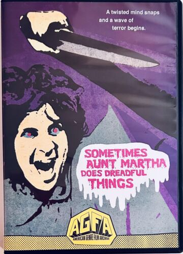 Sometimes Aunt Martha Does Dreadful Things (DVD 1971) AGFA Vinegar Syndrome OOP Default Title