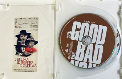 The Good, The Bad and The Ugly (DVD 2009) + Slipcover 2-Disca Clint Eastwood*FV1