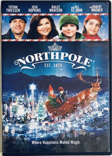 Northpole (DVD, 2014) w/ Insert Tiffany Thiessen Hallmark Christmas Holiday *GR1