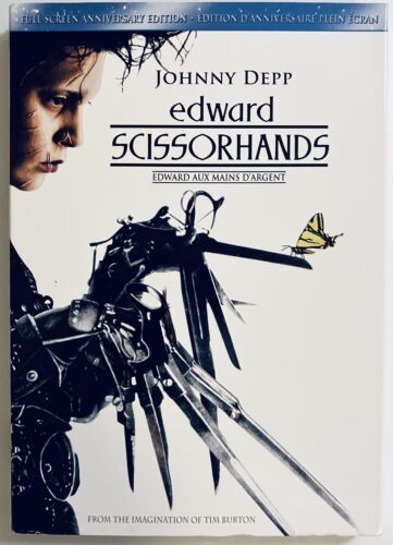 Edward Scissorhands (DVD, 2005) w/ Slipcover Tim Burton EN/FR BRAND NEW *GR3