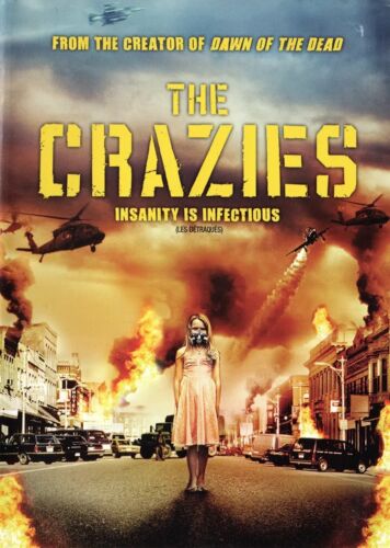 The Crazies (DVD, 2010) Horror Zombies En/Fr Bilingual Artwork Alliance OOP *NE2