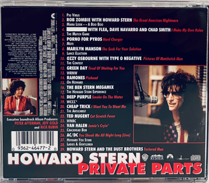 Howard Stern : Private Parts: The Album (CD 1997) Soundtrack