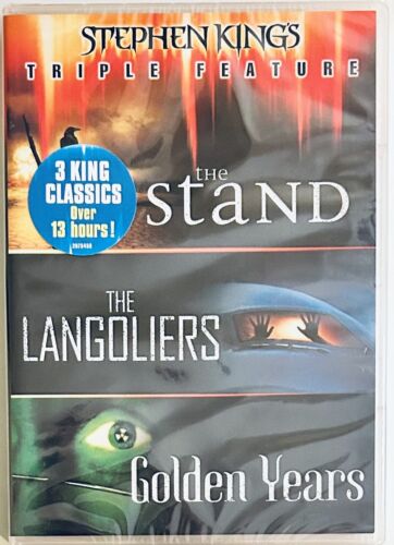 Stephen King Triple Feature: The Stand/The Langoliers/Golden Years (DVD) NEW*GR1