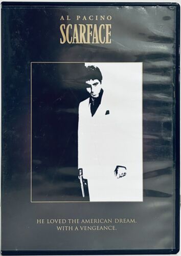 Scarface (DVD, 1983) Widescreen Slimcase Crime/Thriller Al Pacino En/Fr/Sp *BF1