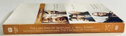 The Last King of Scotland/Master and Commander/Wall Street (DVD 2010) *NE1