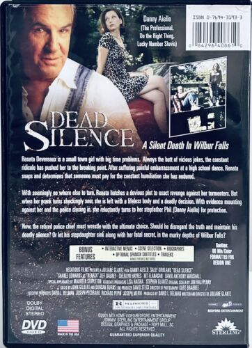 Dead Silence (DVD, 2001) Thriller Danny Aiello 1998 [aka Wilbur Falls] *BF1