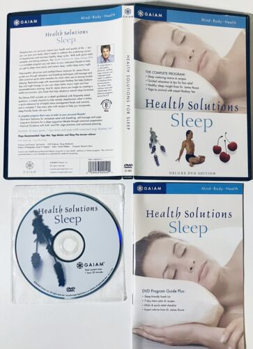 Health Solutions: Sleep (DVD, 2003) w/ Insert *WD1 Default Title