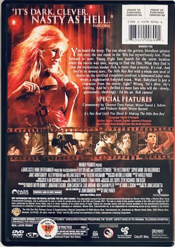 The Hills Run Red (DVD 2009) Horror/Mystery Warner Bros *NE1