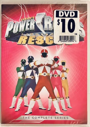 Power Rangers Lightspeed Rescue The Complete Series (DVD, 2013) 5-Disc Saban NEW