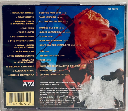 Tame Yourself by Various Artists (CD, Feb-1991) Rhino Records Peta NEW*001