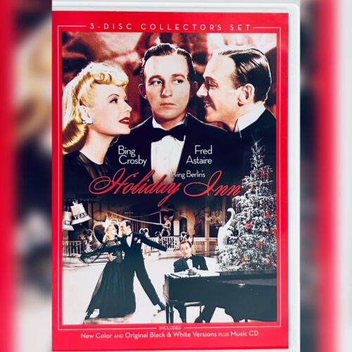 Holiday Inn (DVD 2008) w/ Insert 2-Disc Set 1942 B&W & Colour Musical/Comedy*GR1