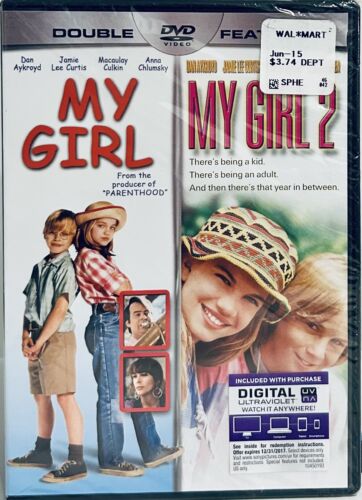 My Girl / My Girl 2 DVD Dan Aykroyd Jamie Lee Curtis Family/Romance 90s NEW*001