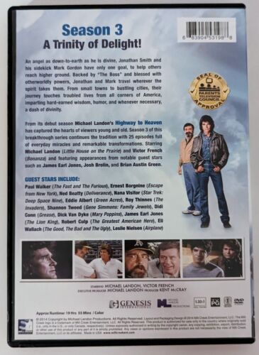 Highway to Heaven The Complete Third Season (DVD 2014 5-Disc) Michael Landon