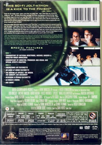 Species (DVD, Special Edition 2-Disc-Set) Widescreen Bilingual Brand NEW *RG2