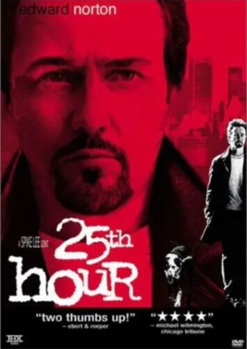 25th Hour (DVD, 2002) Thriller/Drama Edward Norton Touchstone Pictures En/Fr*WM1