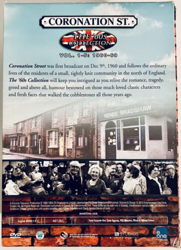 Coronation Street: The 60s Collection : 1960-1969 Vol 1-5 10 Disc Set*AA1