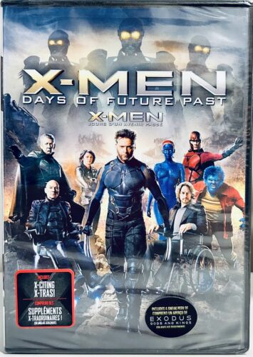 X-Men: Days of Future Past (DVD, 2014) Action/Sci-fi En/Fr/Sp Fox OOP NEW *GR1 Default Title