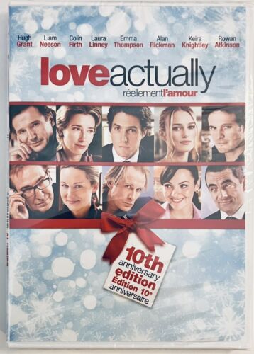 Love Actually (DVD 2013) Bilingual 10th Anniversary 2003 w/ Slipcover NEW *GR3