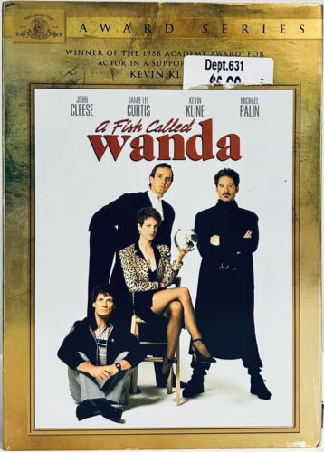 A Fish Called Wanda (DVD 2008) w/ Slipcover Jamie Lee Curtis 1988 Comedy NEW*001