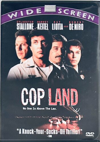 Cop Land (DVD, 1997) w/ Insert Sylvester Stallone, Ray Liotta Miramax *GR1