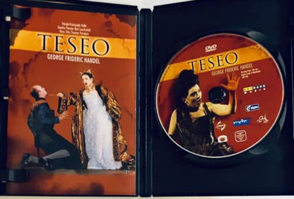 HANDEL Teseo (DVD, 2005) w/ Slipcover Wolfgang Katschner Baroque Opera *GR1