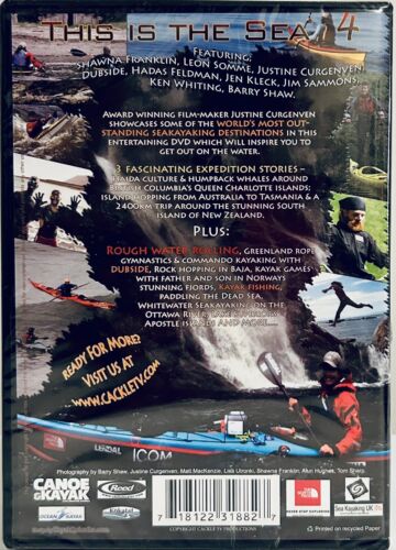 This Is the Sea: 4 (DVD 2009) 2-Disc Set Sea Kayaking OOP NTSC Brand NEW*GR1