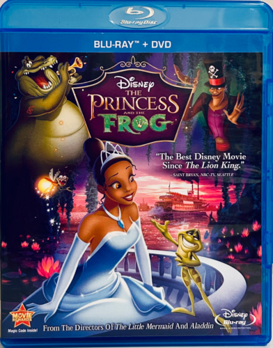 The Princess and the Frog (Blu-ray Only, 2009) Animation/Musical Disney En/Fr/Sp