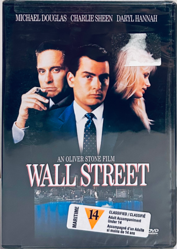 Wall Street (DVD, 1987) Widescreen Crime/Thriller Michael Douglas Fox En/Fr NEW