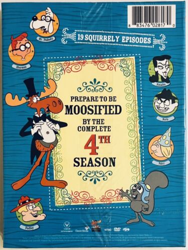 Rocky & Bullwinkle & Friends (DVD, 2010 2-Disc Set ) Complete Season 4 Brand NEW