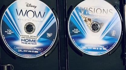 Disney WOW: World of Wonder DVD w/ Slipcover & Inserts 2-Disc Set Home Theater