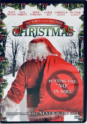 The Town that Banned Christmas (DVD, 2006) Matt Mccoy Comedy/Family Kaboom! *GR1