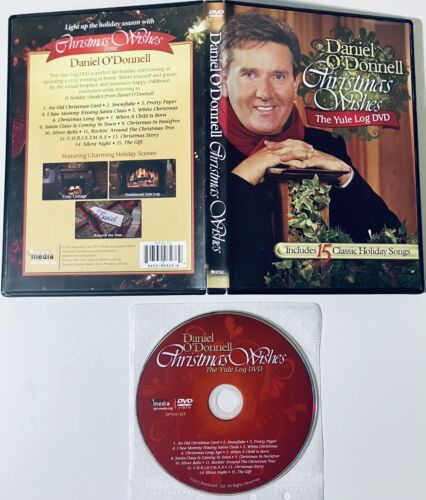 Daniel O'Donnell: Christmas Wishes The Yule Log (DVD, 2012) Widescreen *WD1