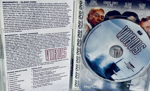 Virus (DVD, 2007) Chuck Connors Edward James Olmos 1980, Sci-fi/Horror*BF1