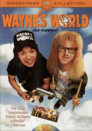 Wayne's World (DVD, 2001) Widescreen Comedy Mike Myers Bilingual *HF1