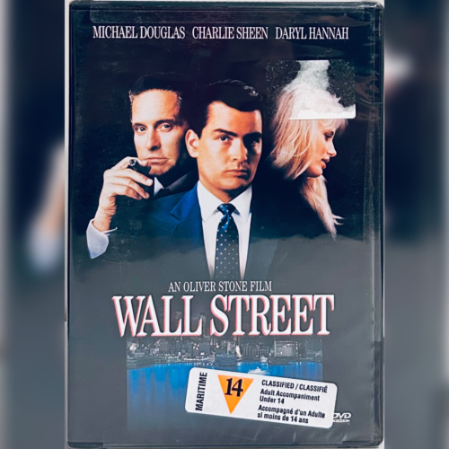 Wall Street (DVD, 1987) Widescreen Crime/Thriller Michael Douglas Fox En/Fr NEW