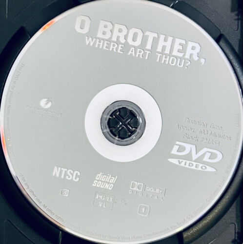 O Brother, Where Art Thou? (DVD, 2000) Comedy/Adventure Touchstone OOP*WM1