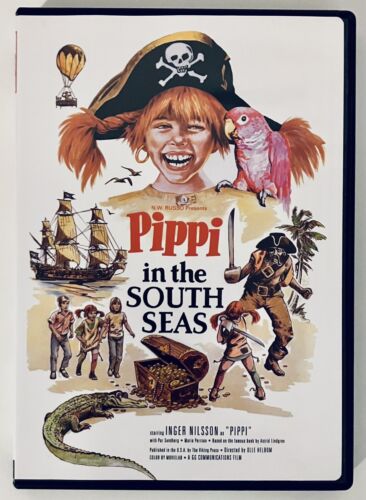 Pippi in the South Seas 1970 (DVD, 2005) Igner Nilsson Pippi Longstocking OOP