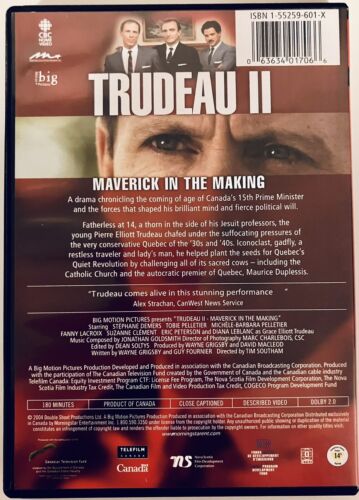 Trudeau II Maverick In The Making (DVD) Mini Series w/ Insert Region Free *N23