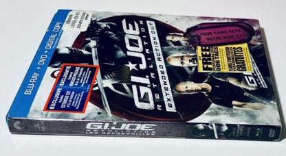 G.I. Joe: Retaliation (Blu-ray/DVD) 2-Discs Extended Cut w/ Slipcover *BD2