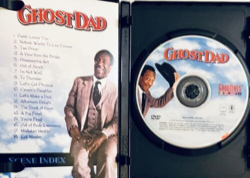 Ghost Dad (DVD, 2001) Bill Cosby Comedy Fantasy GoodTimes 1990 En/Fr/Sp OOP *GR1