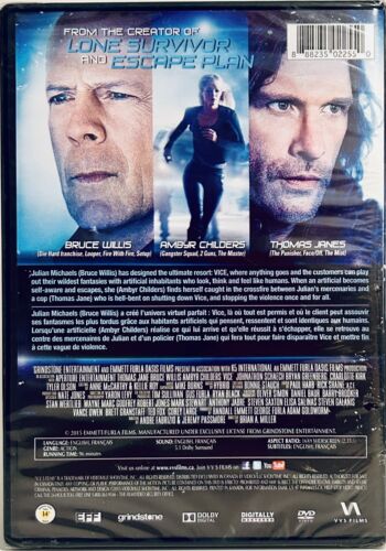 Vice (DVD 2015) Widescreen Action/Sci-fi Bruce Willis Walmart Select VVS NEW*GR1