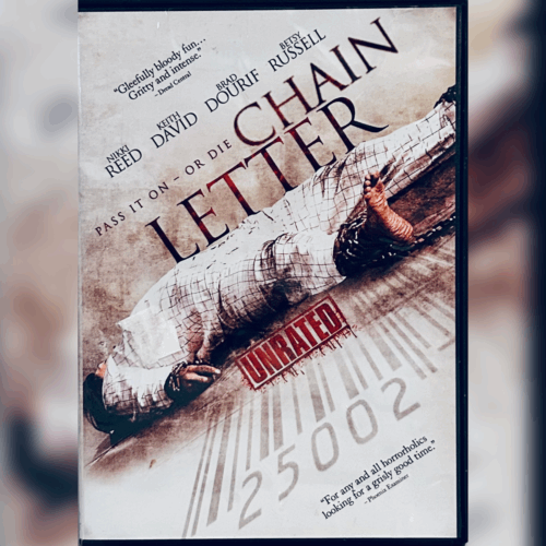 Chain Letter (DVD, 2010)Unrated Horror/Mystery Gore Image Entertainment *001